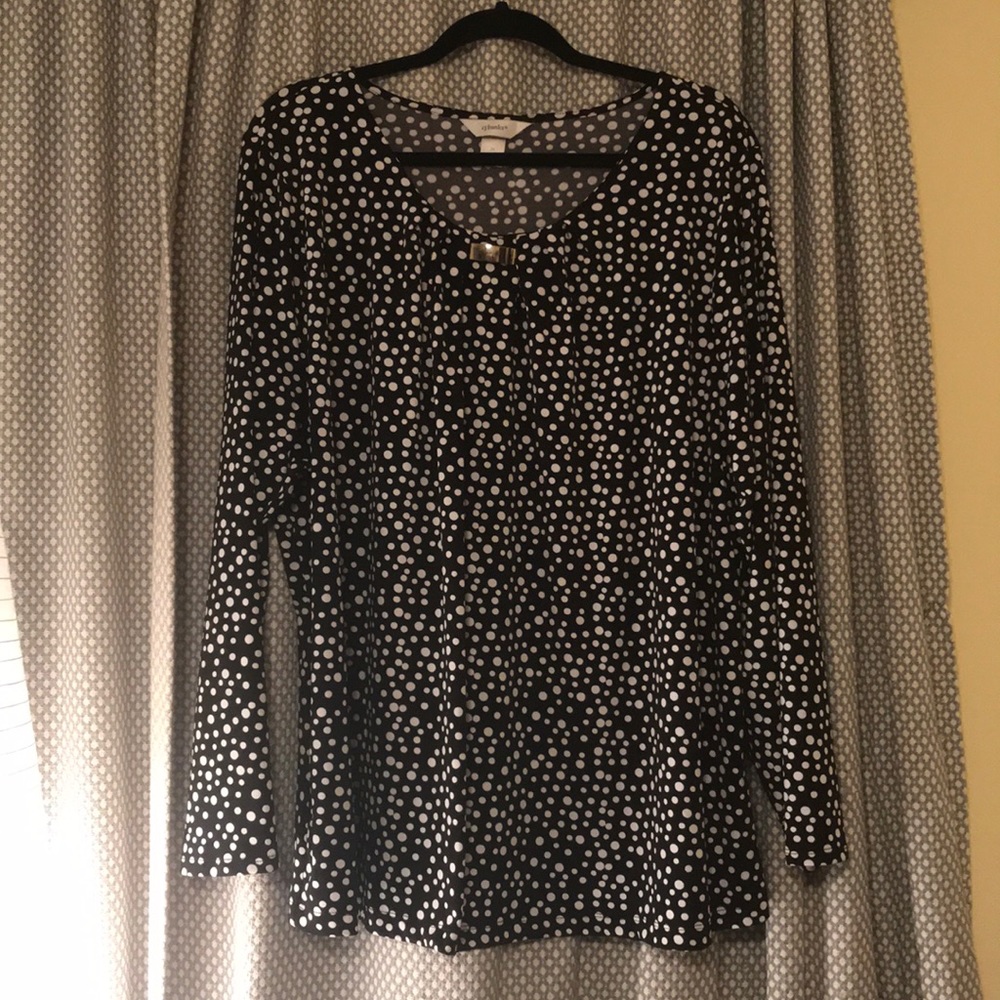 Polka dot rarely worn shirt 2X